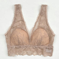 Ellis Long Bralette | Sand Beige