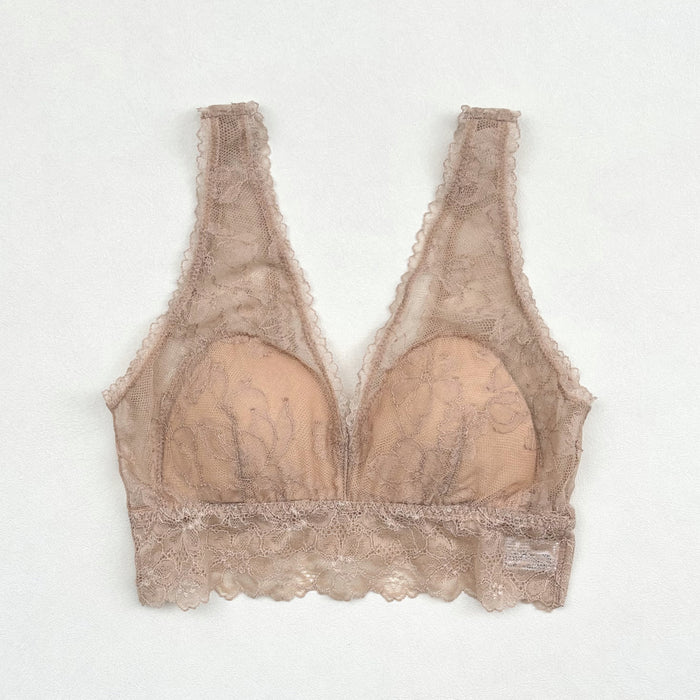 Ellis Long Bralette | Sand Beige