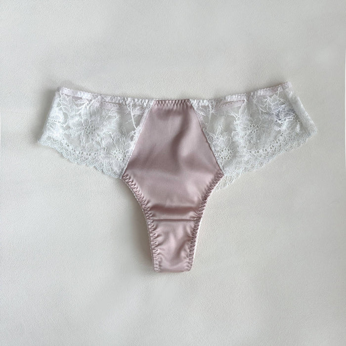 Dreamy Rose  Thong | Rose Pink