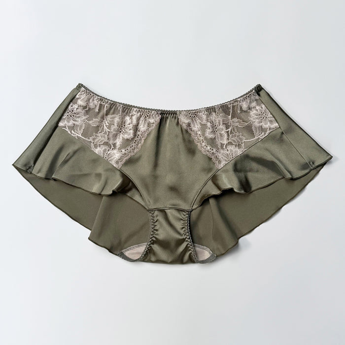 Dreamy Rose  Flare Pants | Khaki