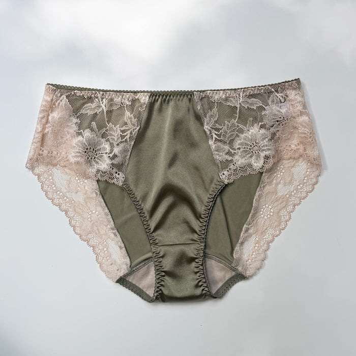 Dreamy Rose  High Waist Bikini | Khaki