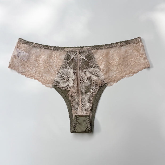 Dreamy Rose  Thong | Khaki