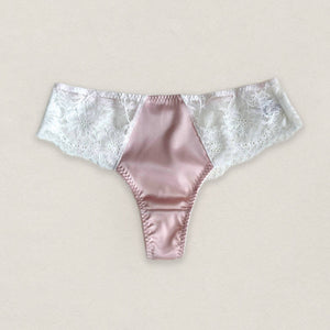 Dreamy Rose  Thong | Rose Pink