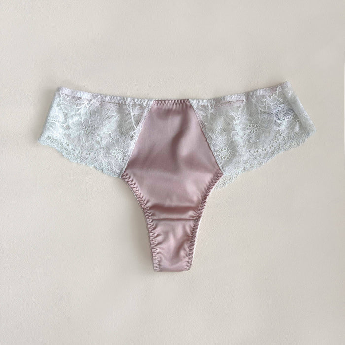 Dreamy Rose  Thong | Rose Pink