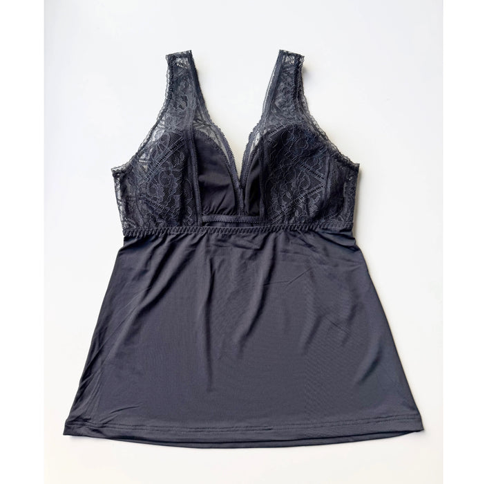 Amary Bra Camisole | Charcoal