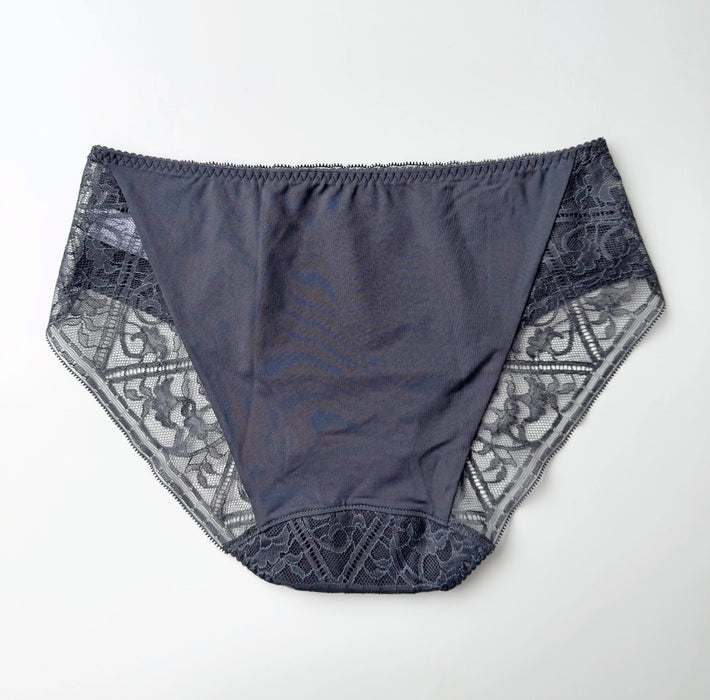 Amary High Waist Bikini | Charcoal