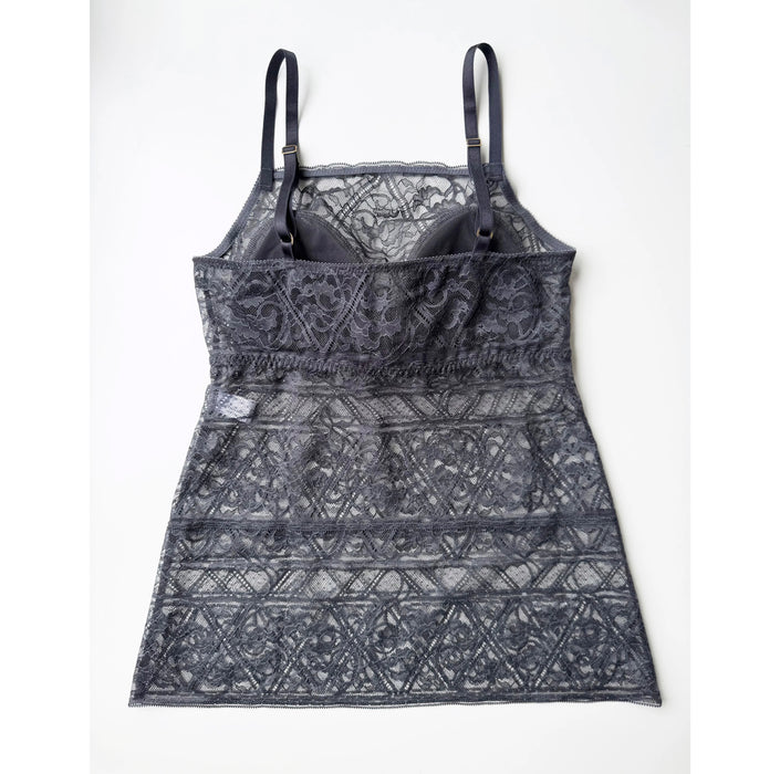 Amary Strap Bra Camisole | Charcoal