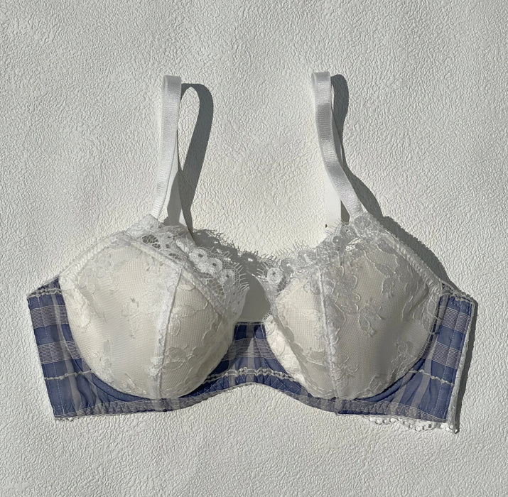 Caron 3/4 Cup Underwire Bra | Blue