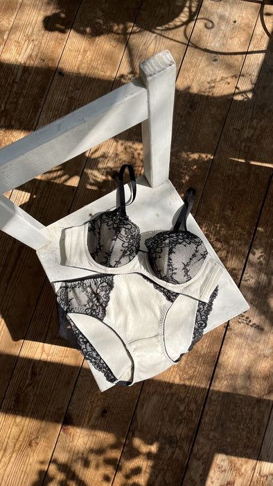 Cotelia 3/4 Cup Underwire Bra | Ivory