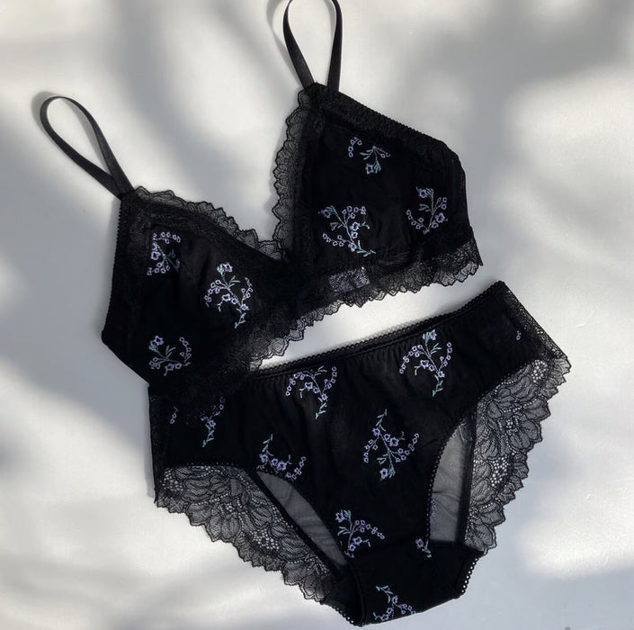 Dream Garden Bikini |Black