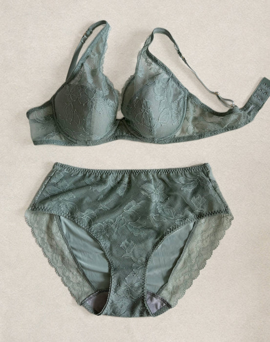 Ellis High Waist Bikini | Olive