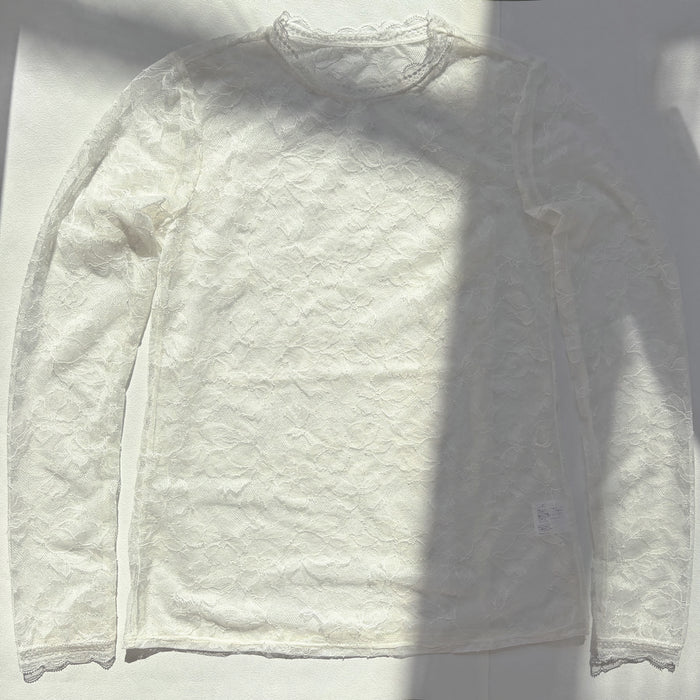 Ellis Lace Tops | Ivory
