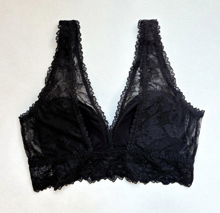 Ellis Long Bralette | Black