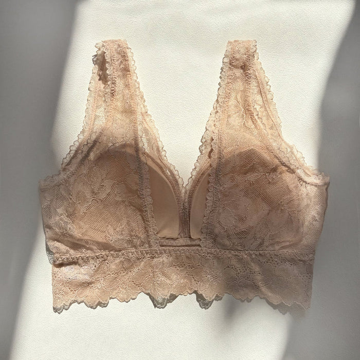 Ellis Long Bralette | Sand Beige