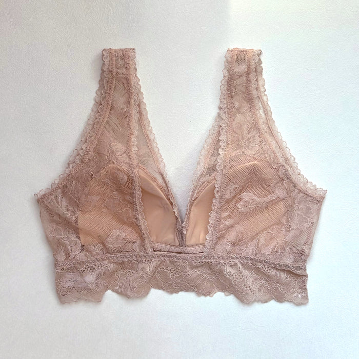 Ellis Long Bralette | Sand Beige