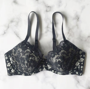 Fairy 3/4 Cup Underwire Bra | Navy