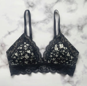 Fairy Triangle Bralette | Navy
