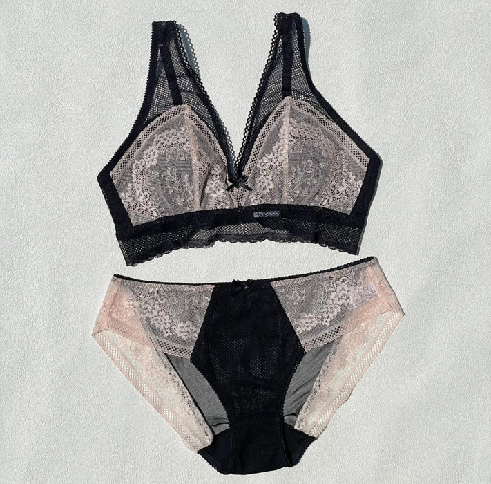 Floral Bikini | Black