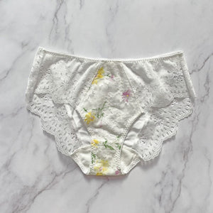 Flower Garden Bikini | White