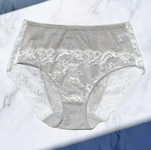 Jasmine High Waist Bikini | Gray