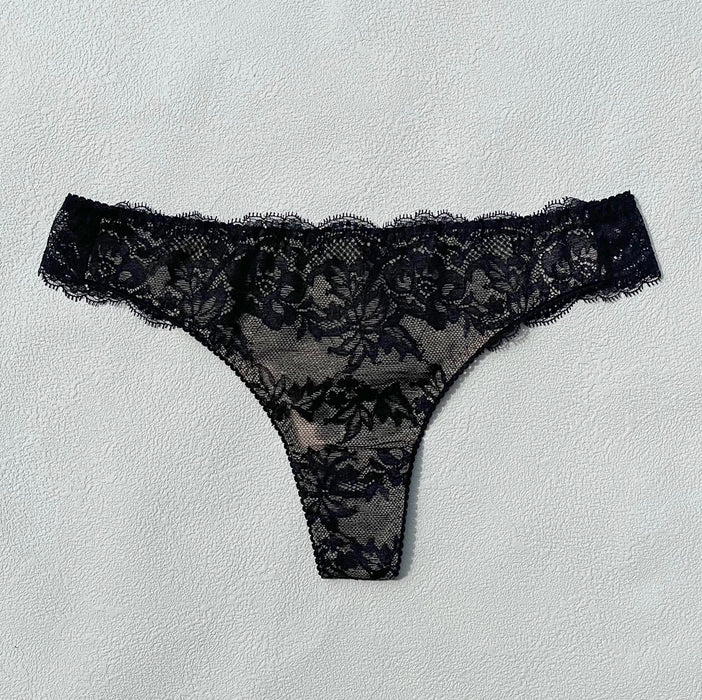 Lilac Thong | Black