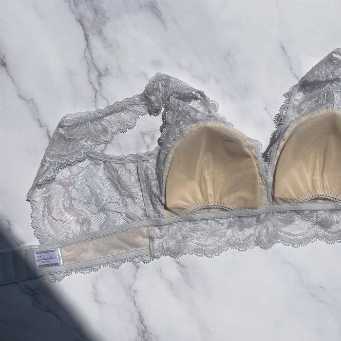 Lily Long Bralette | Gray