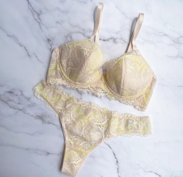 Lily Underwire Bra | Yellow