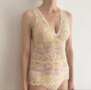 Lily All Lace BraCamisole | Yellow