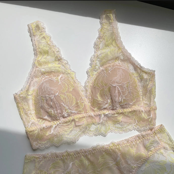 Lily Long Bralette | Yellow