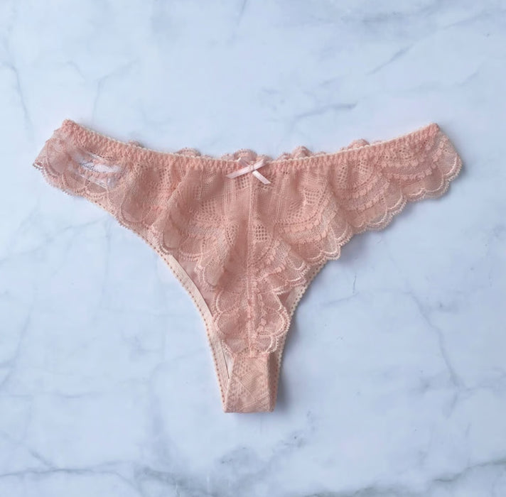 Love Thong | Coral Pink