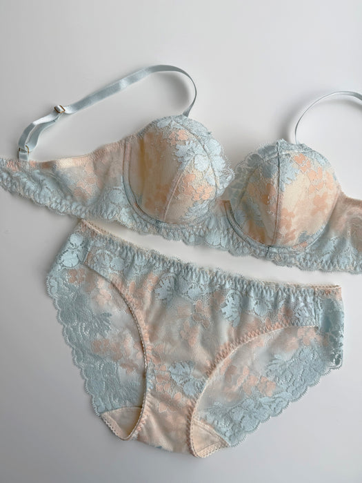 Lupin 3/4 Cup Underwire Bra | Blue
