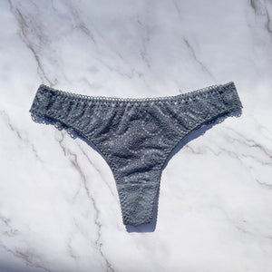 Moroccan Thong | Blue Gray