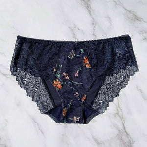 Night Garden Bikini | Navy