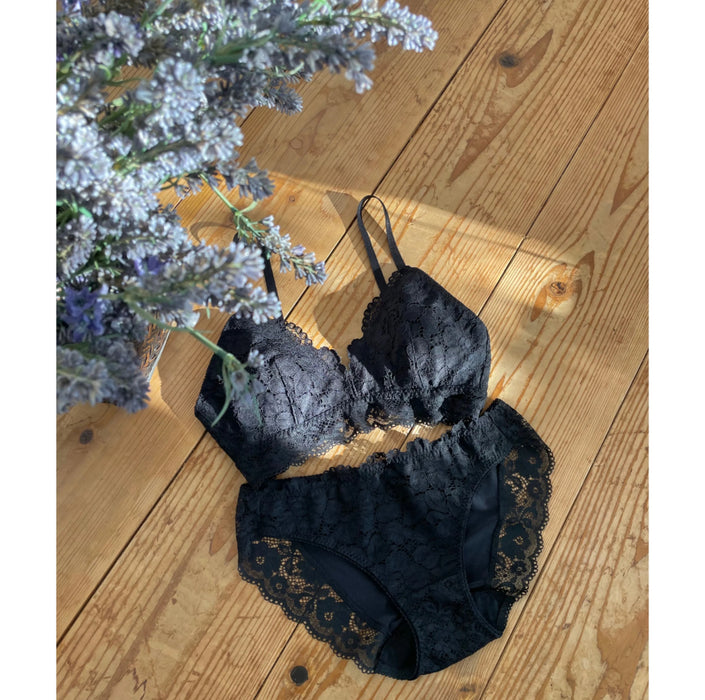 Peony Bikini | Black