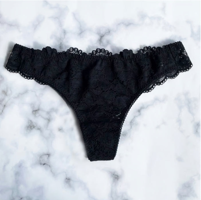 Peony Thong | Black