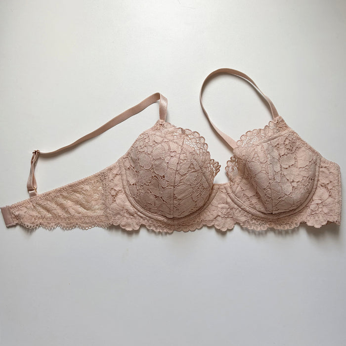Peony Underwire Bra | Pink Beige