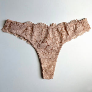 Peony Thong | Pink Beige