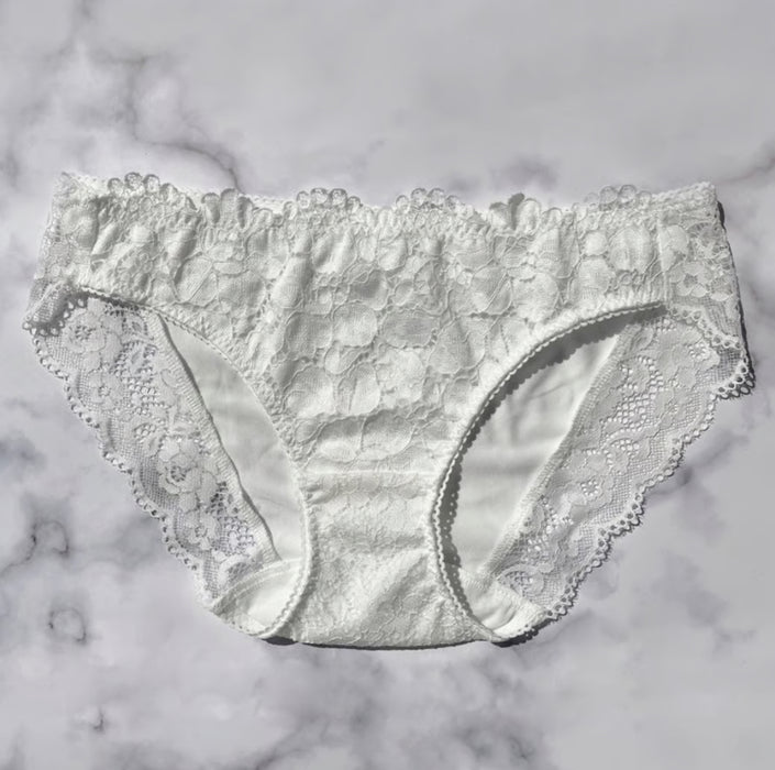 Peony Bikini | White