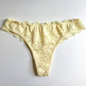 Peony Thong | Light Yellow