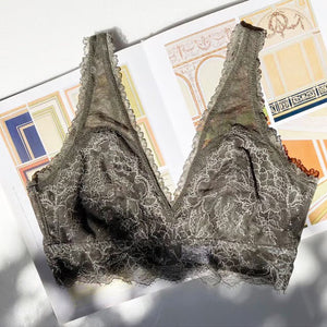 Polka Dot Bralette | Khaki