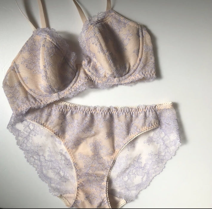 Poppy 3/4 Cup Underwire Bra | Lavender