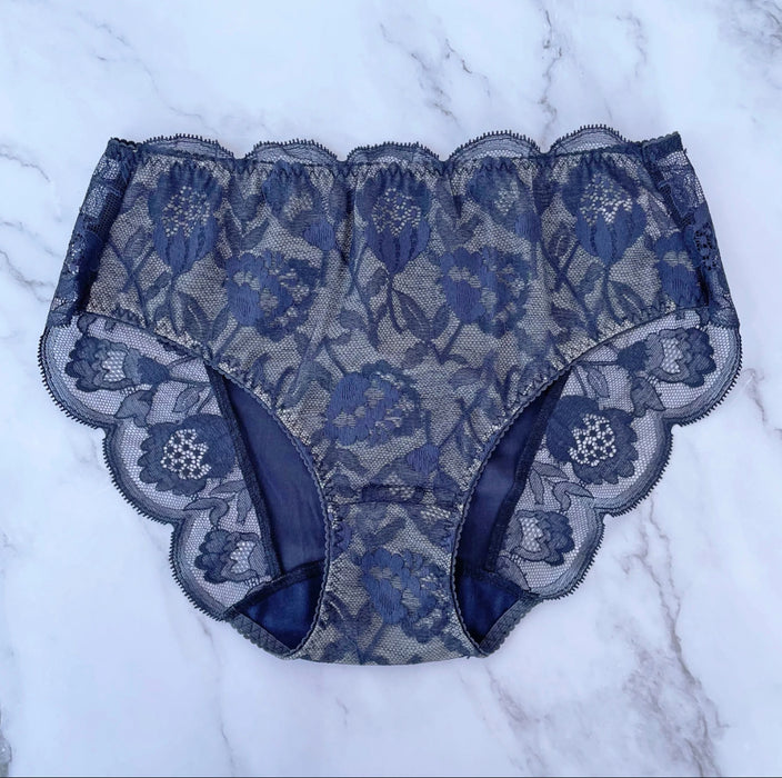 Protea High Waist Bikini | Navy