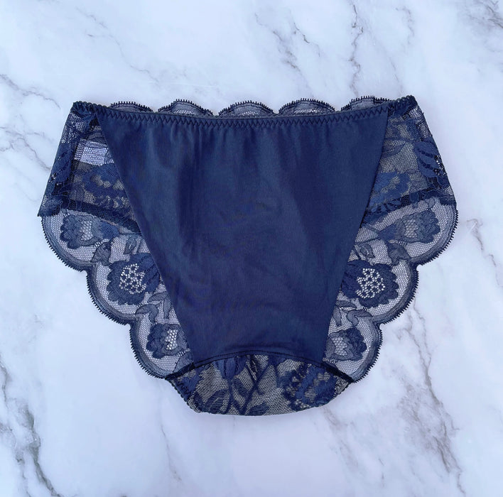 Protea High Waist Bikini | Navy