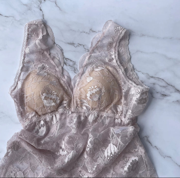 Protea All Lace Bra Camisole | Pink