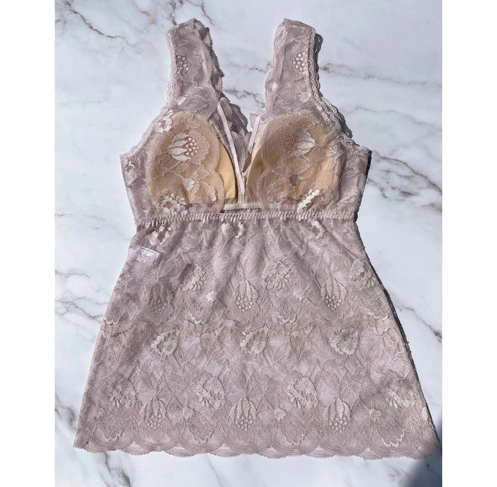 Protea All Lace Bra Camisole | Pink