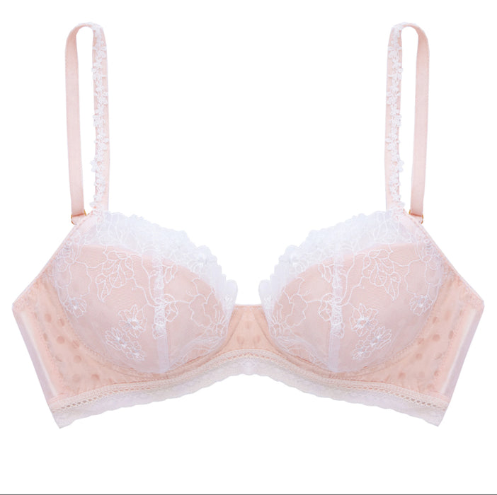 Sweet Pea  3/4 Cup Underwire Bra | Pink