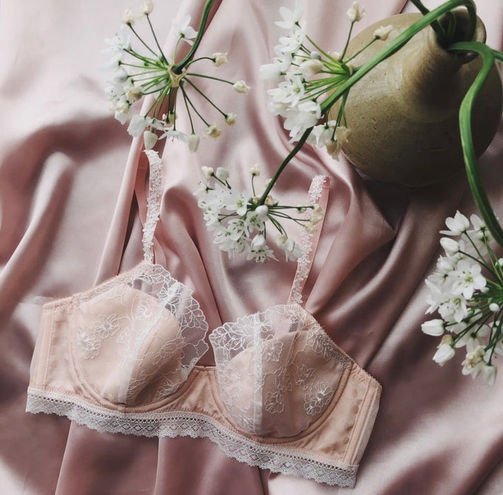 Sweet Pea  3/4 Cup Underwire Bra | Pink