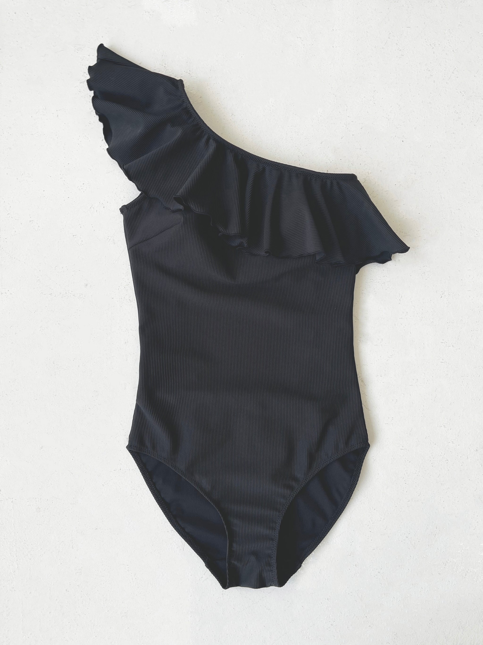 Swimwear Flare Onepiece | Black