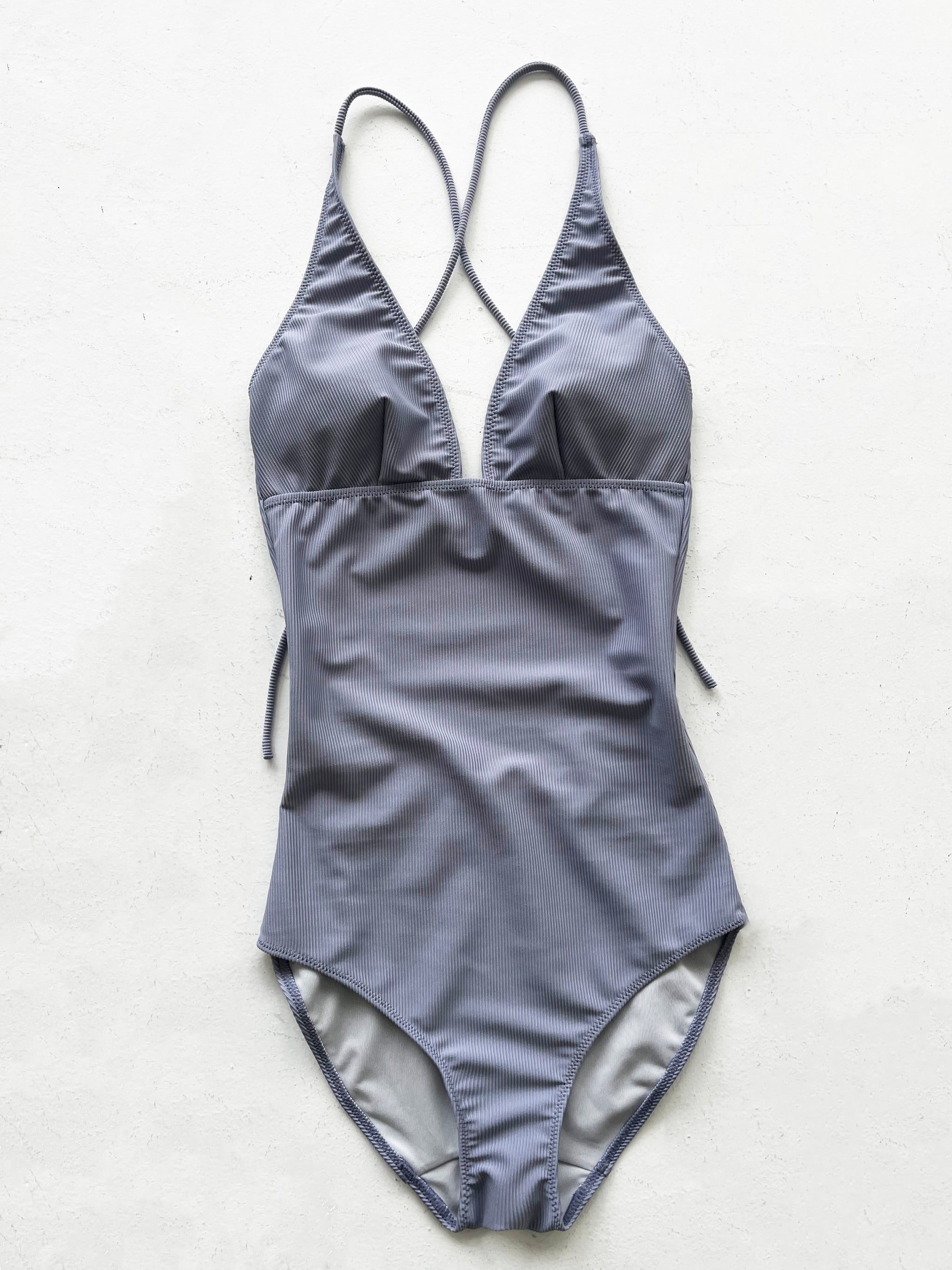 Swimwear Holterneck Onepiece | Light Gray