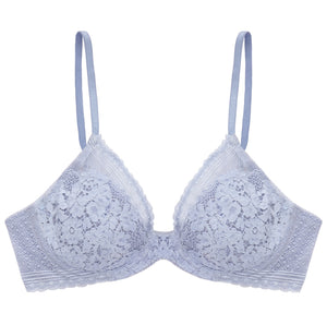 Violet 3/4 Cup Underwire Bra | Sand Blue